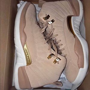 Jordan Retro 12 Tan Women’s
